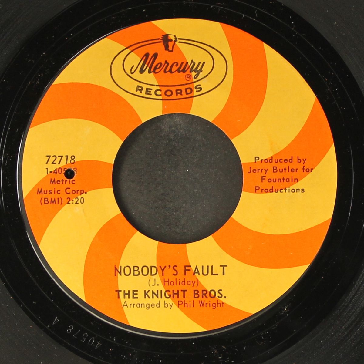 nobody's fault / you're my love by KNIGHT BROTHERS