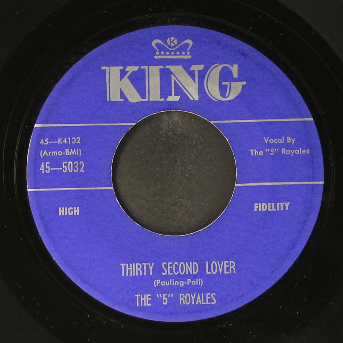 thirty second lover / tears of joy by FIVE ROYALES