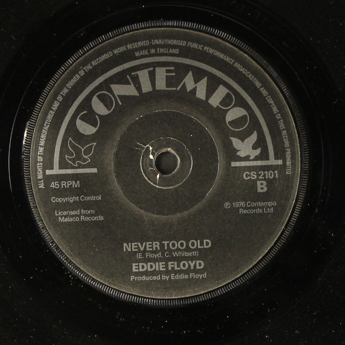 chi town hussler / never too old by EDDIE FLOYD