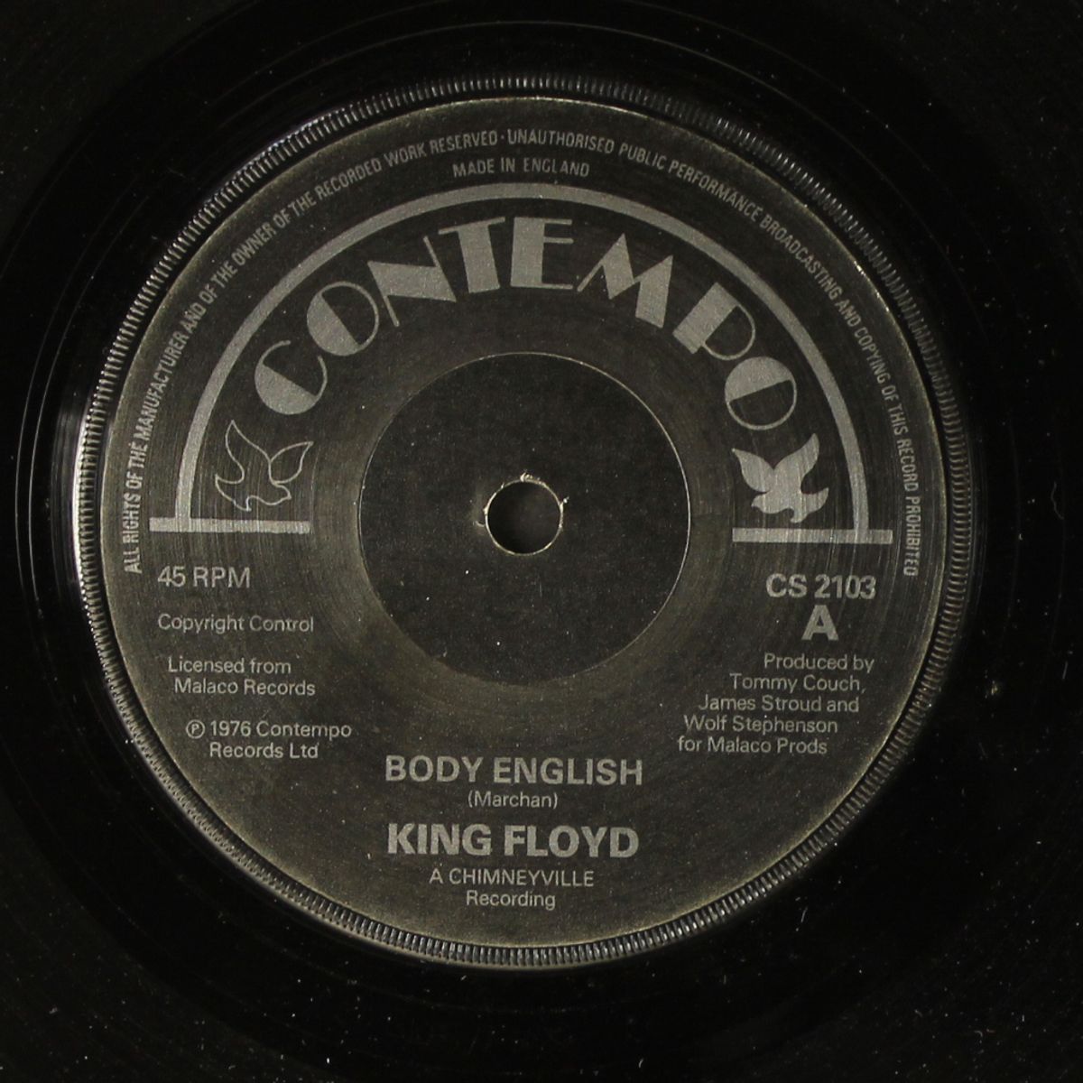 body english / i really love you by KING FLOYD