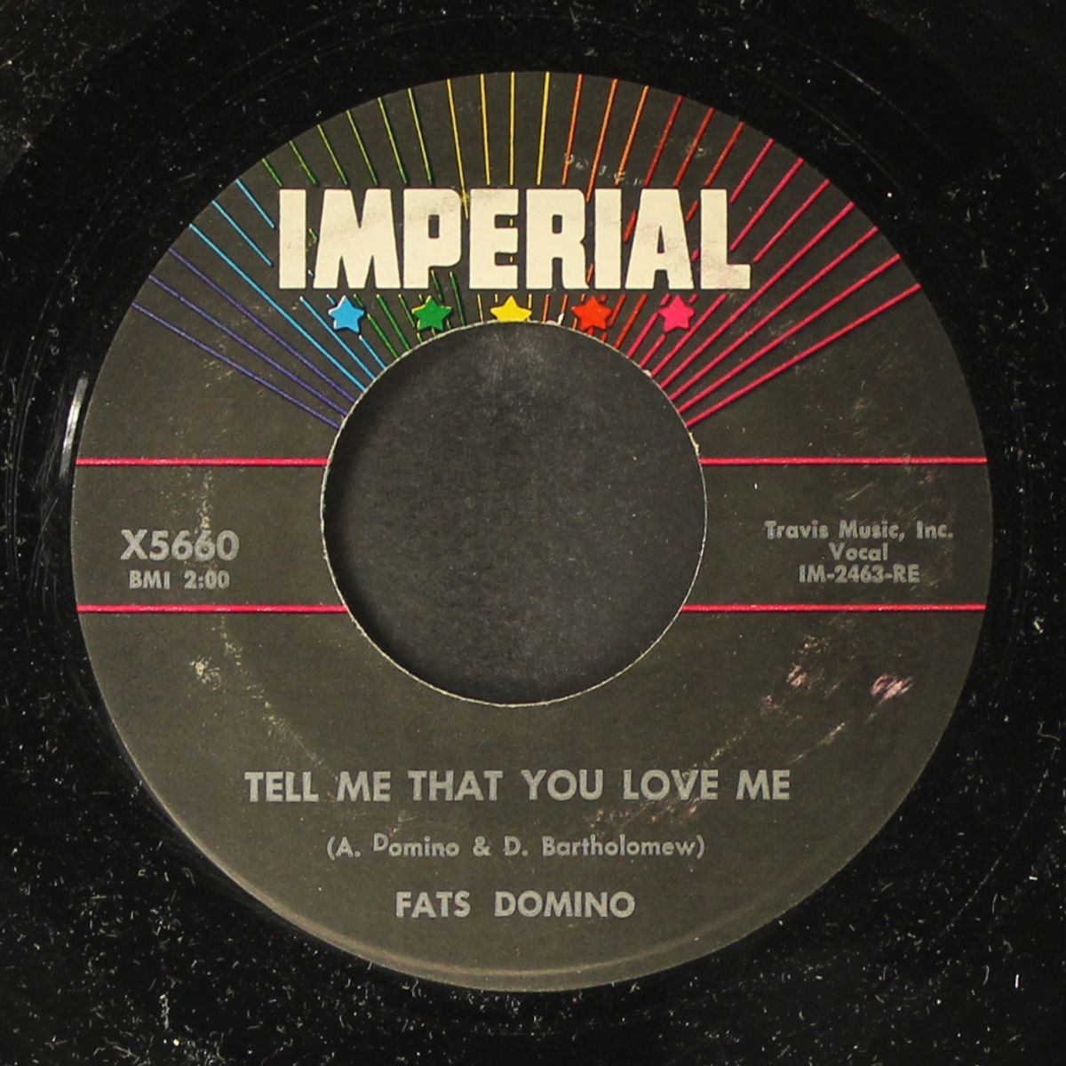 tell me that you love me / before i grow too old by FATS DOMINO