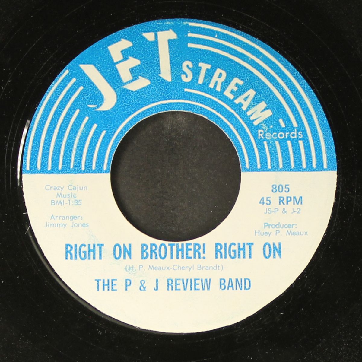 right on brother! right on / neighbor neighbor by P & J REVIEW BAND / PEGGY SCOTT & JO JO BENSON