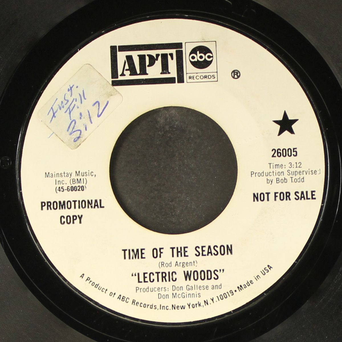 time of the season / a.l.l. (apollo lunar landing) by LECTRIC WOODS