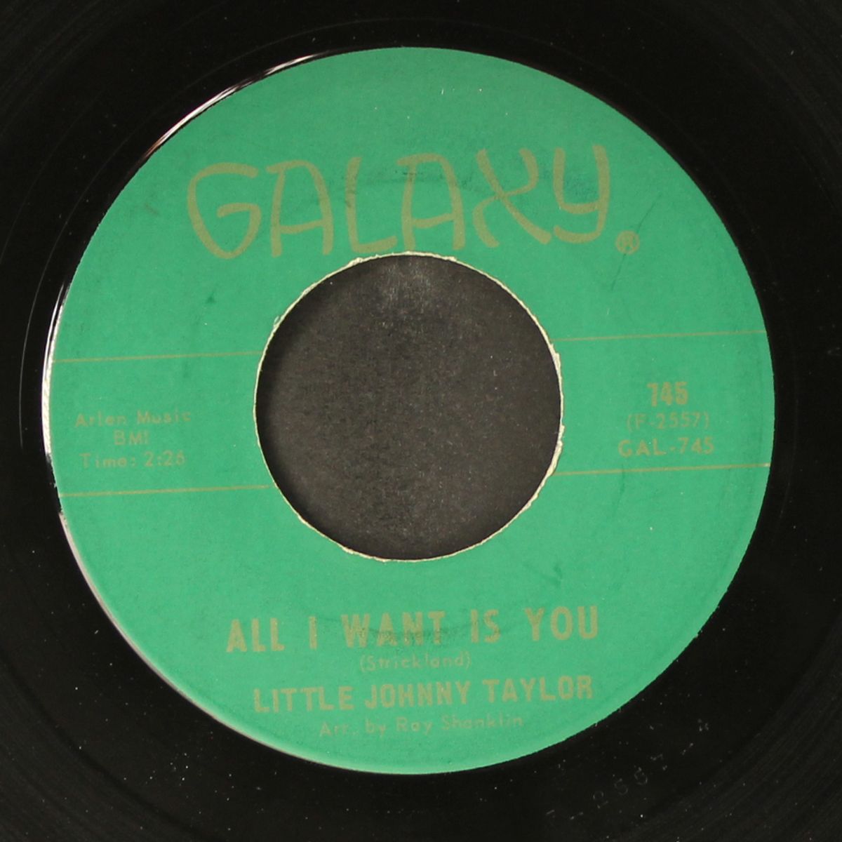 all i want is you / my love is real by LITTLE JOHNNY TAYLOR