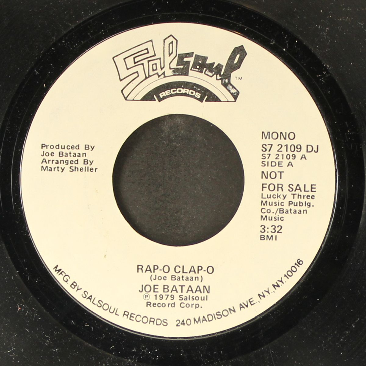 rap-o clap-o / mono by JOE BATAAN