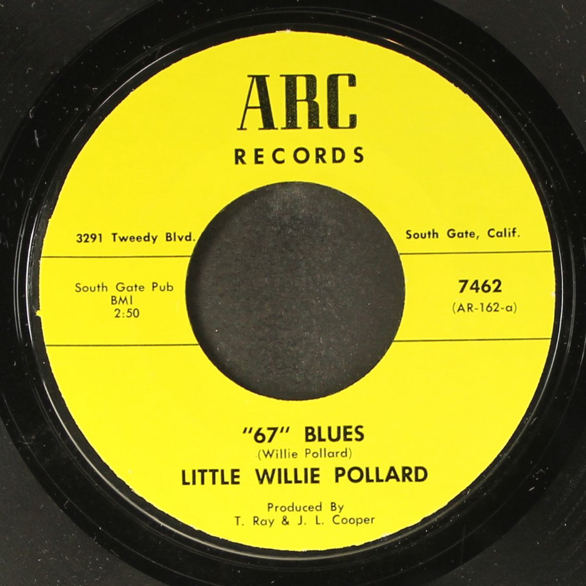 no money / '67 blues by LITTLE WILLIE POLLARD