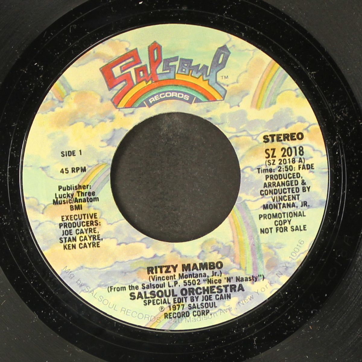 ritzy mambo / salsoul: 3001 by SALSOUL ORCHESTRA