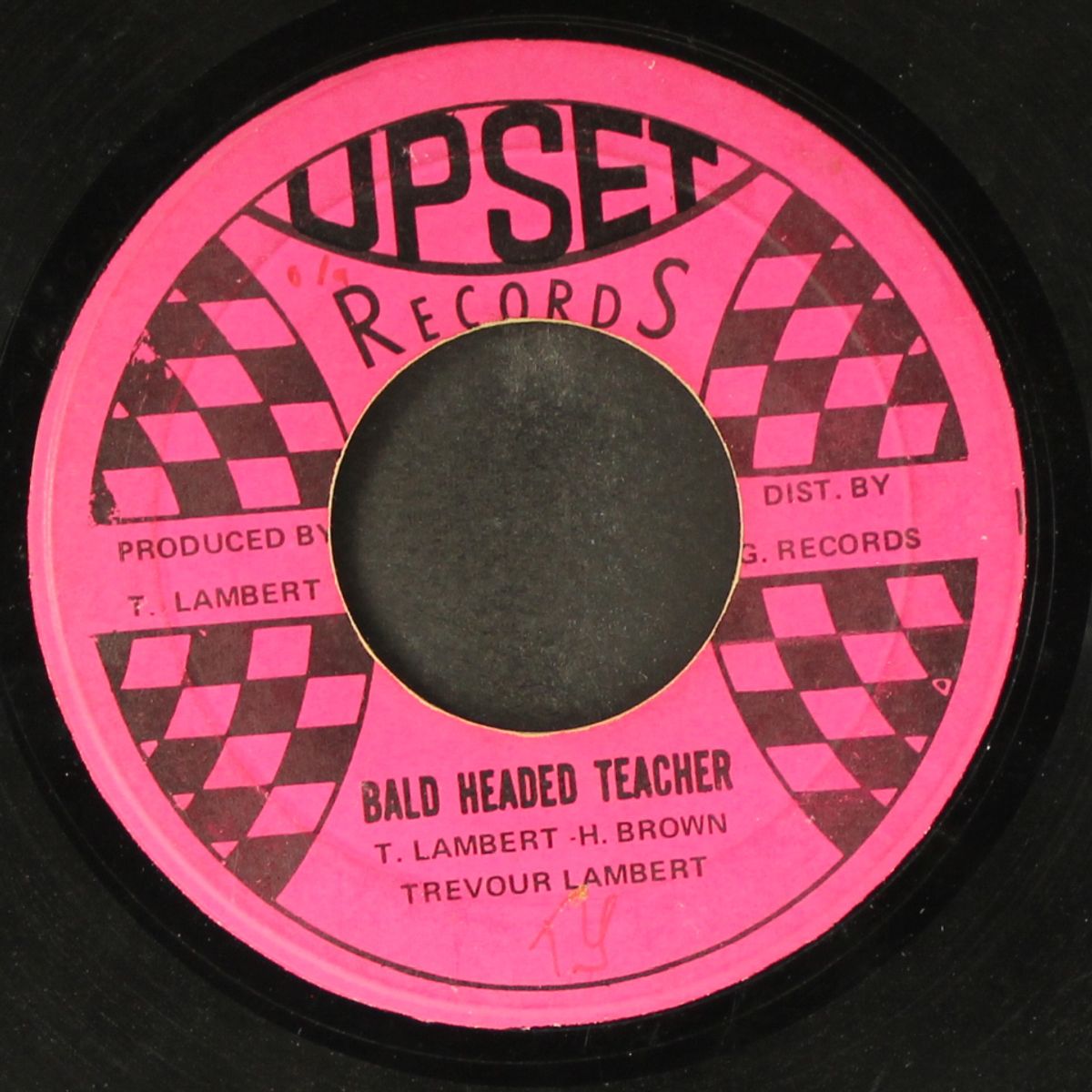 bald headed teacher / version by TREVOUR LAMBERT
