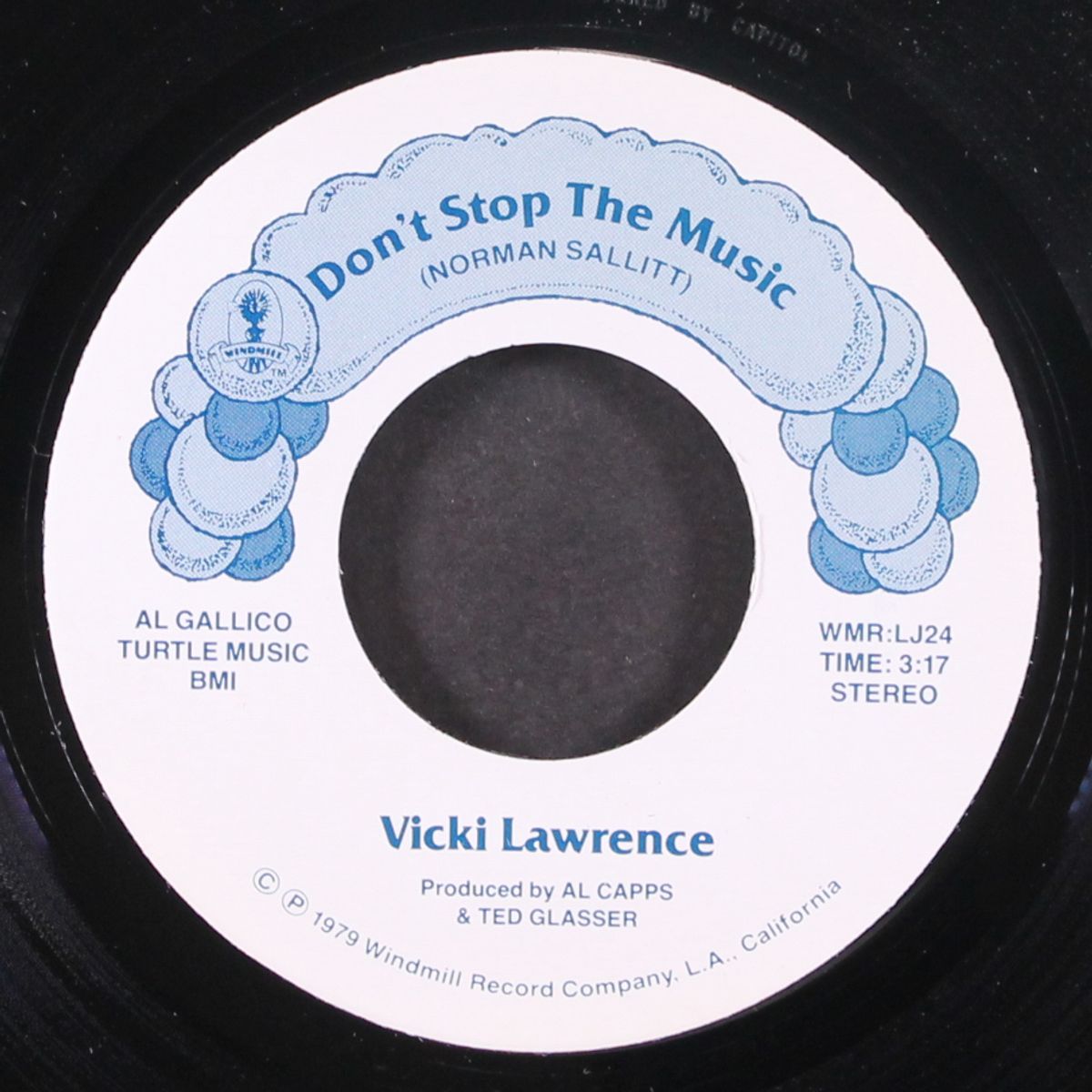 don't stop the music / newborn woman by VICKI LAWRENCE