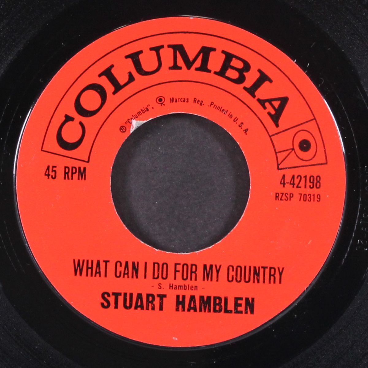 the good old days / what can i do for my country by STUART HAMBLEN