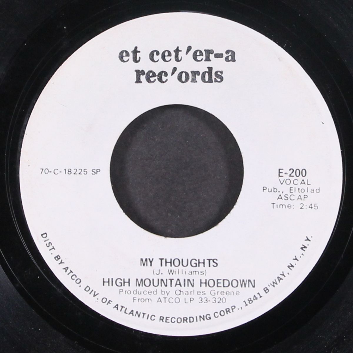 my thoughts / pickin' berries by HIGH MOUNTAIN HOEDOWN