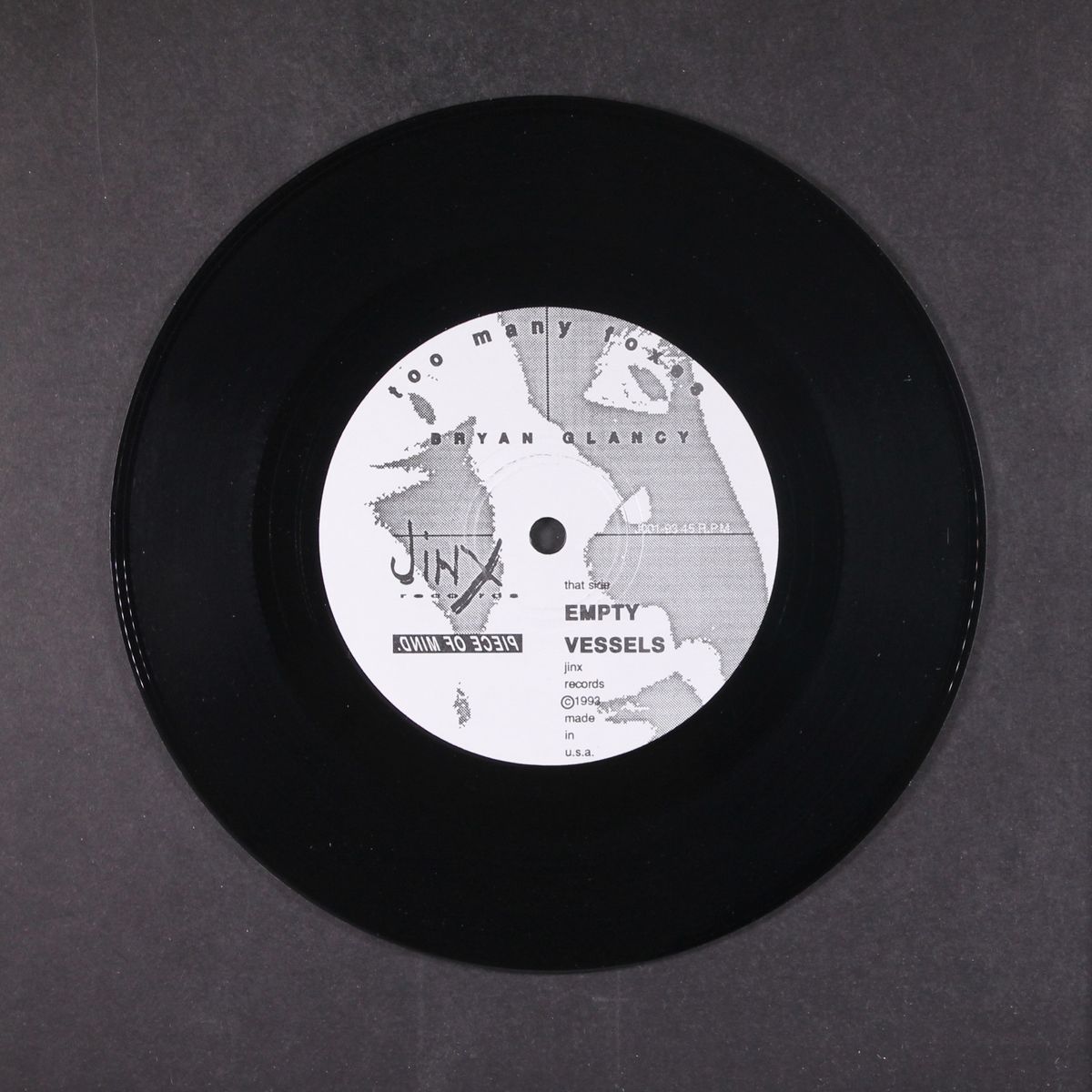 start / empty vessels by BRYAN GLANCY & TOO MANY FOXES