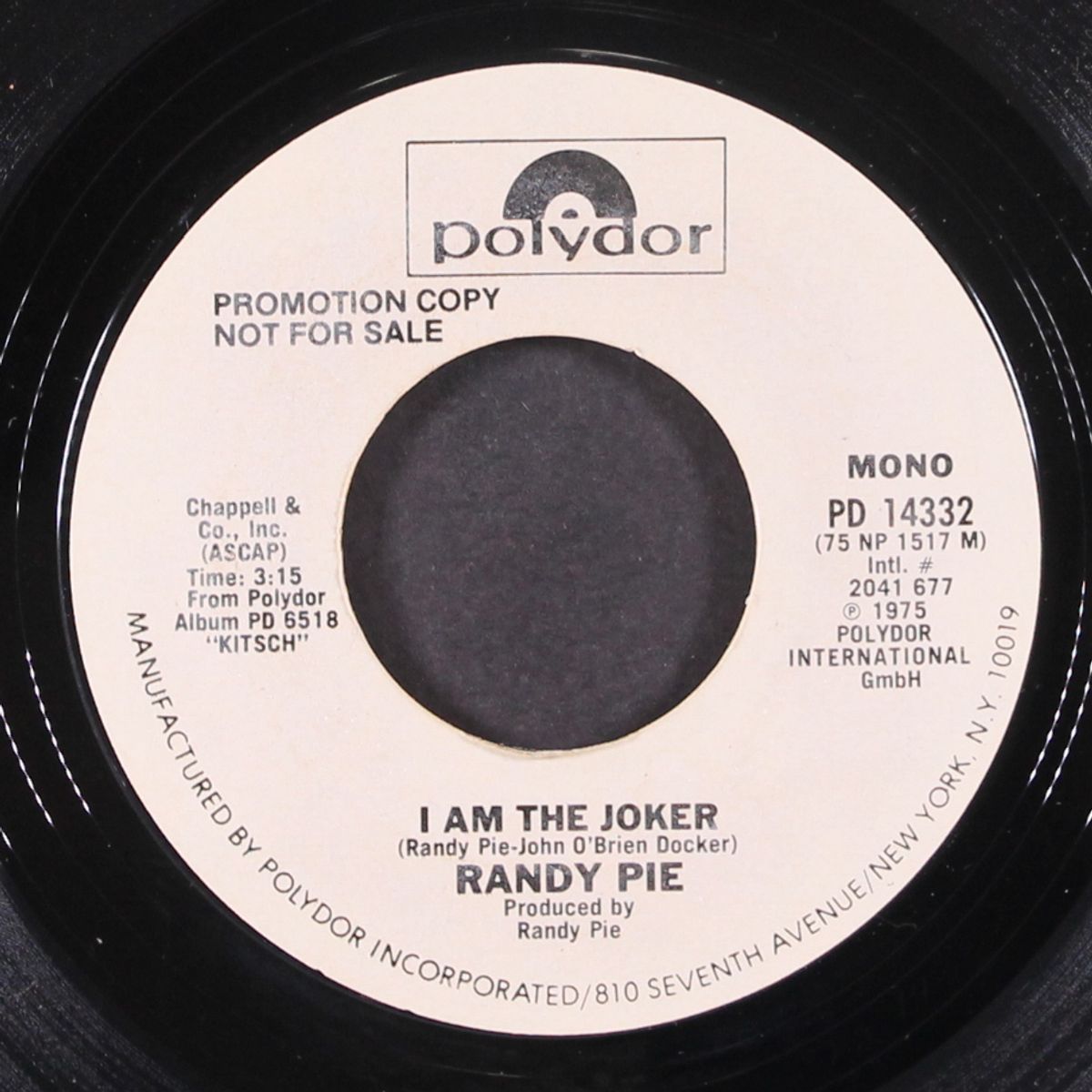 i am the joker / mono by RANDY PIE
