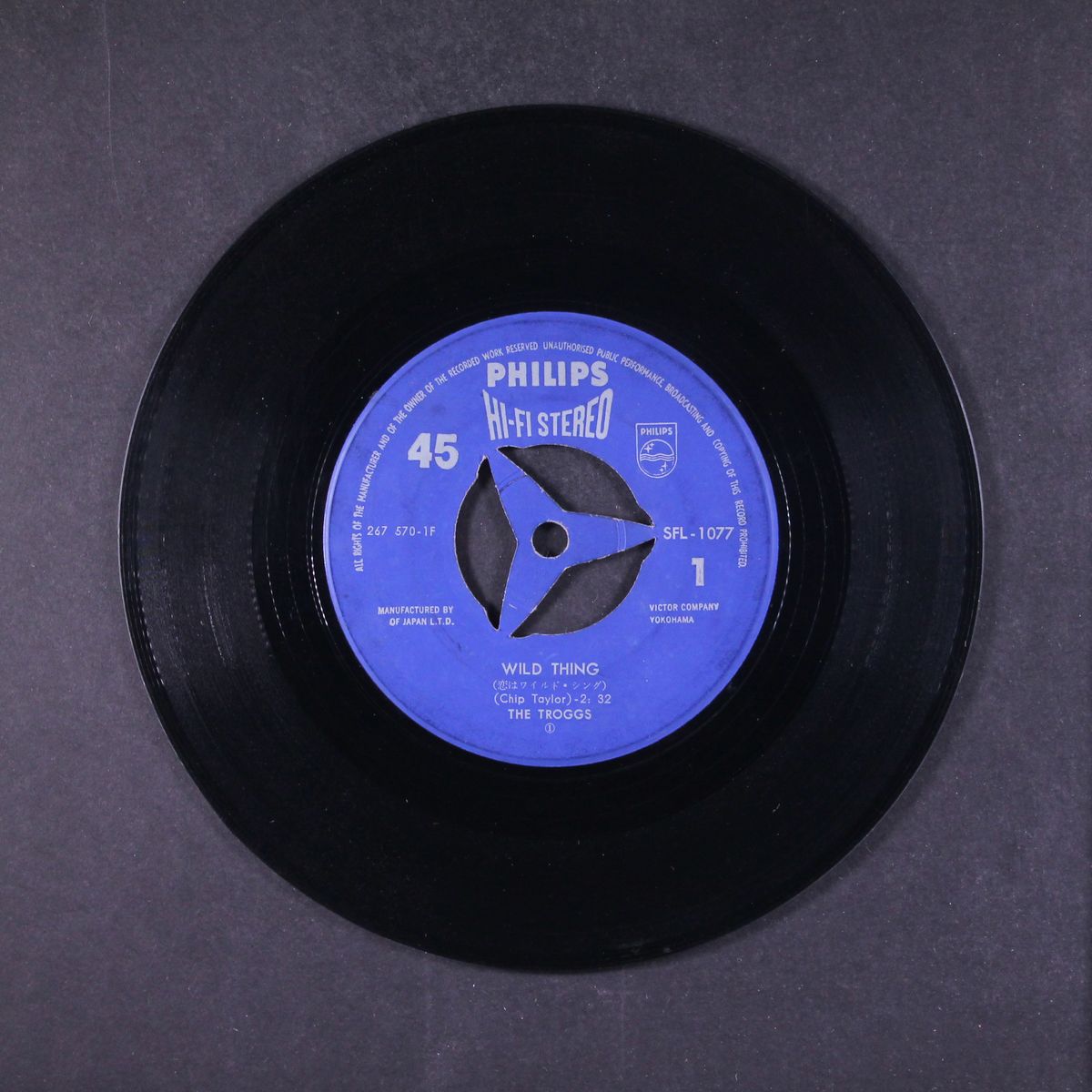 wild thing / from home by TROGGS
