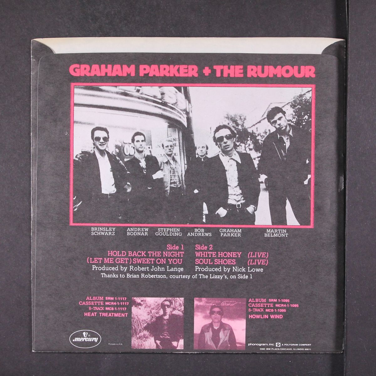 the pink parker by GRAHAM PARKER & THE RUMOUR