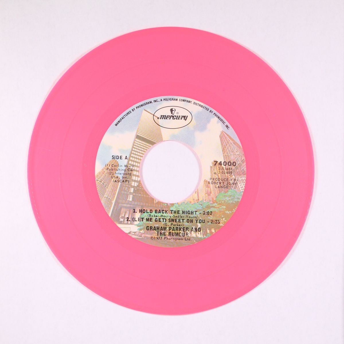 the pink parker by GRAHAM PARKER & THE RUMOUR