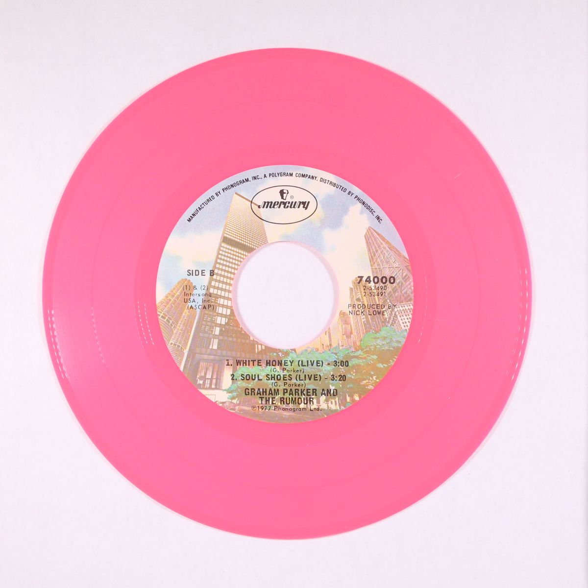 the pink parker by GRAHAM PARKER & THE RUMOUR