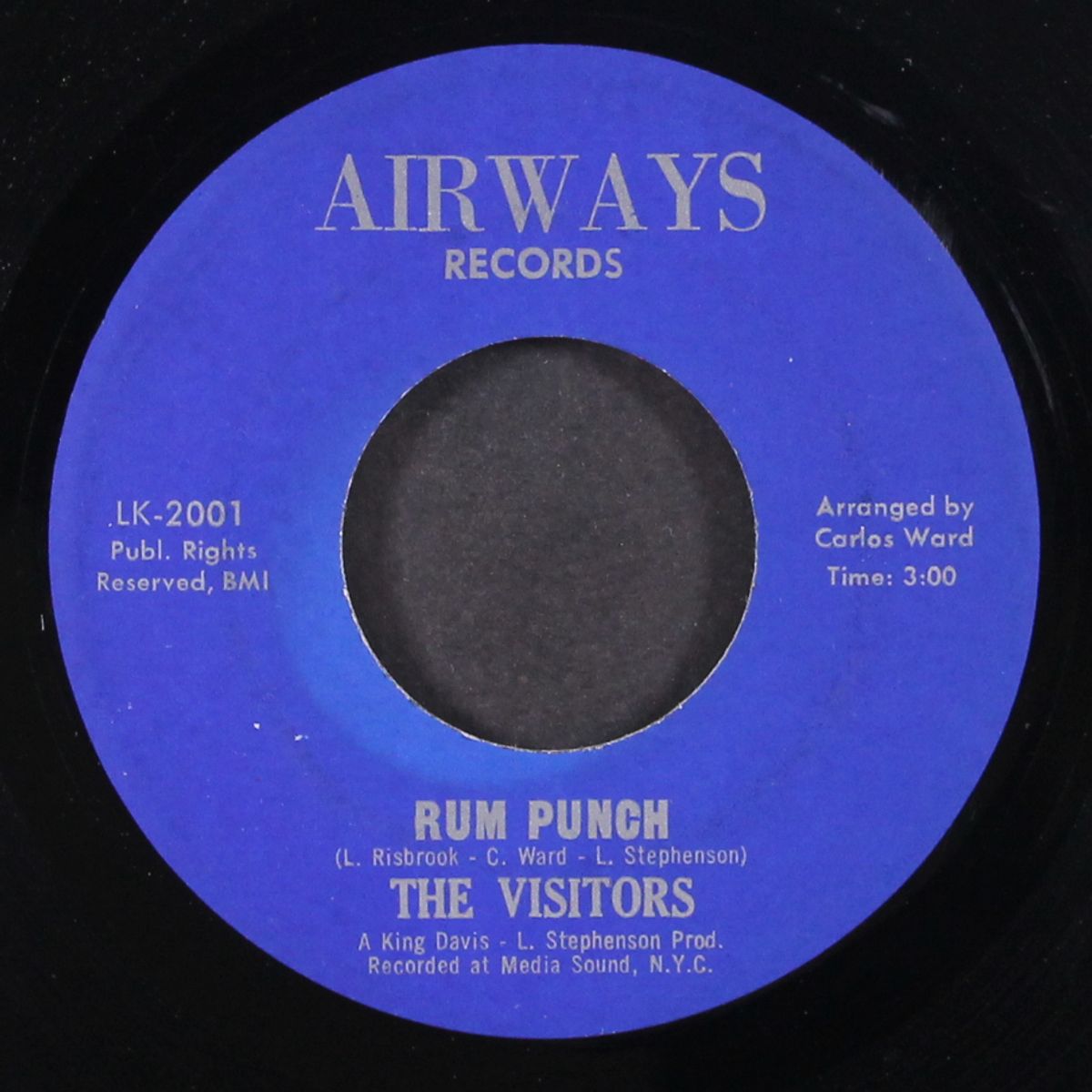 holiday in love / rum punch by VISITORS