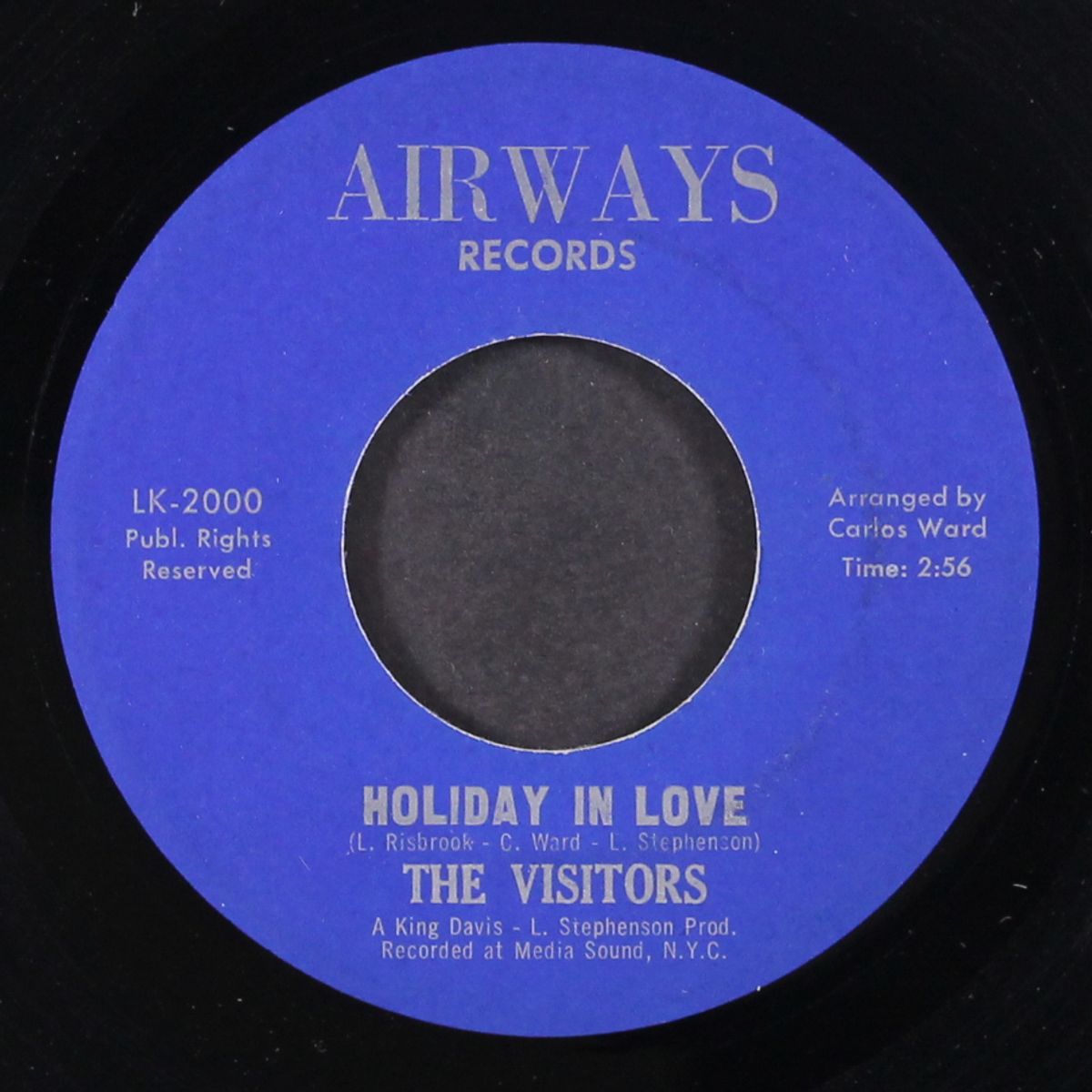 holiday in love / rum punch by VISITORS