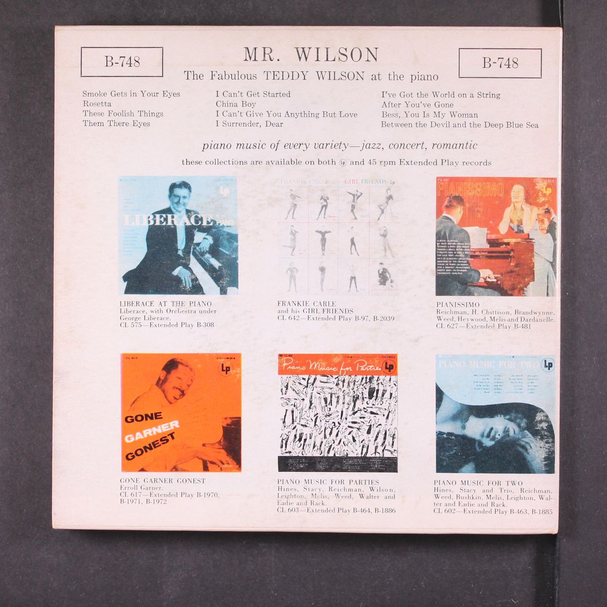 mr. wilson by TEDDY WILSON