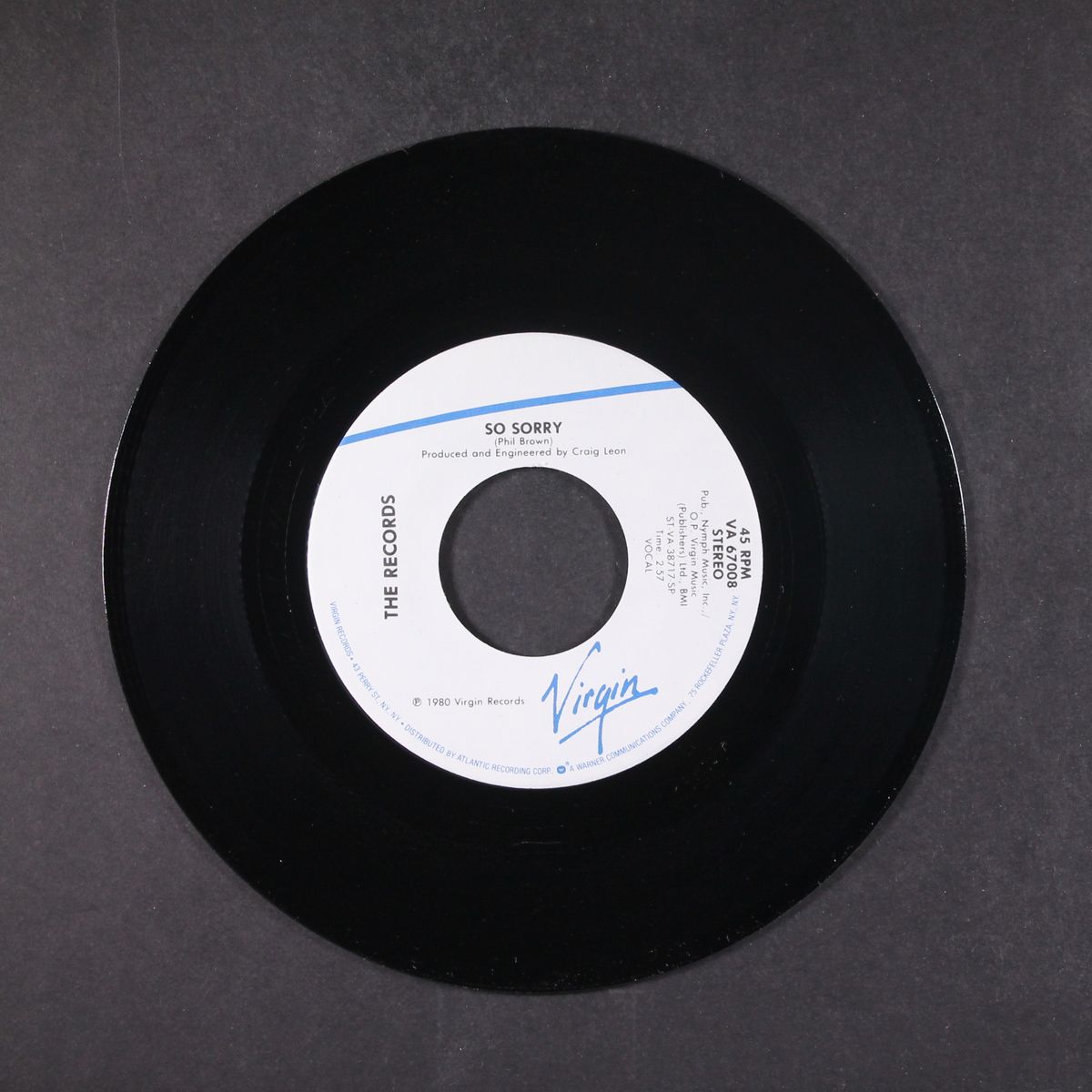 hearts in her eyes / so sorry by RECORDS