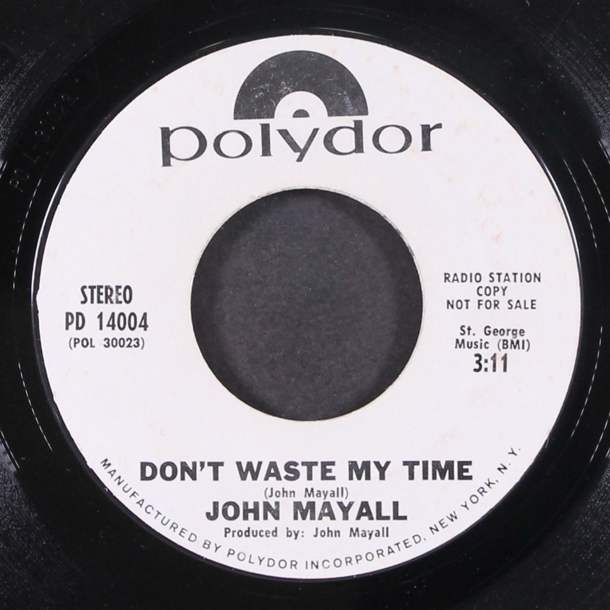 don't pick a flower by JOHN MAYALL