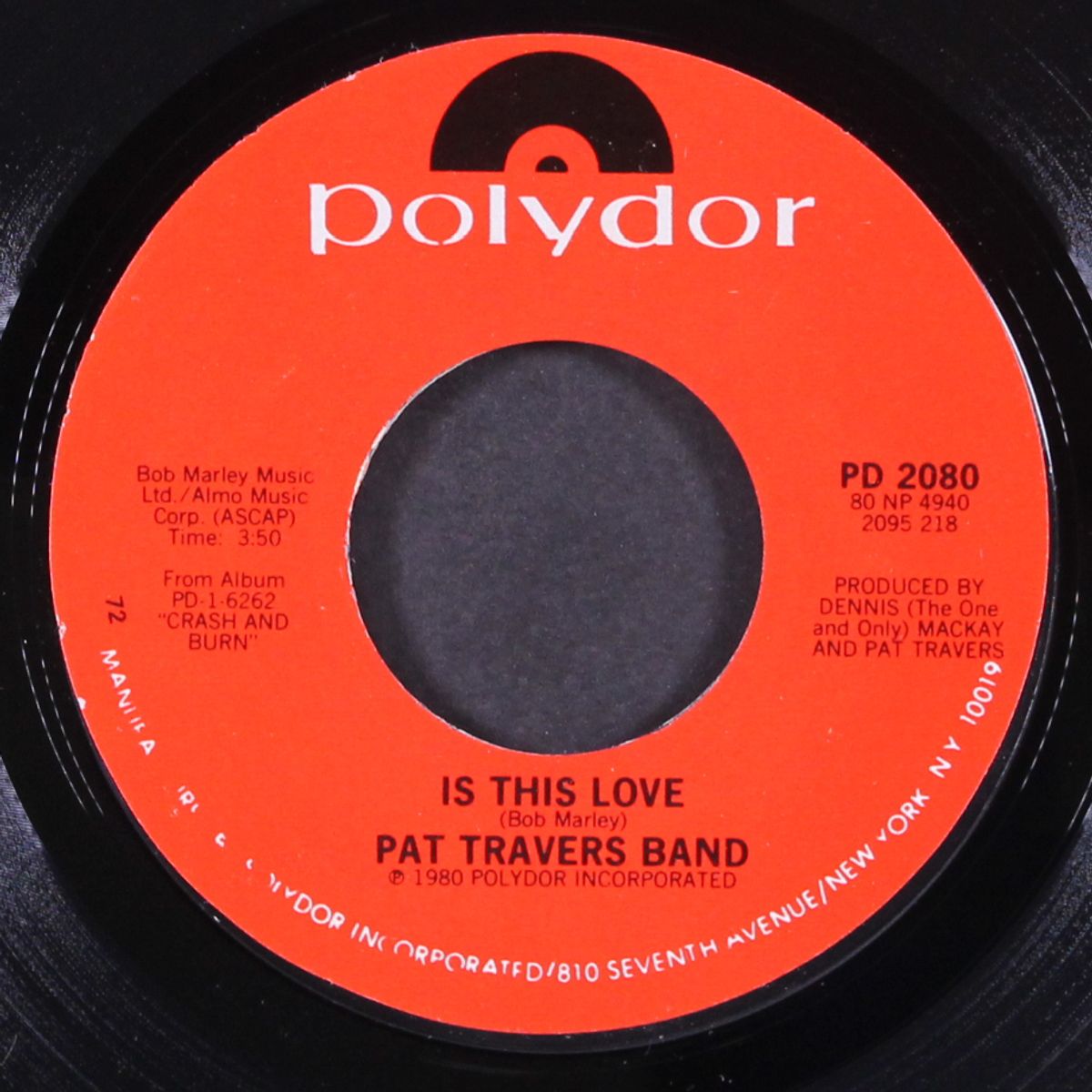 is this love / love will make you strong by PAT TRAVERS
