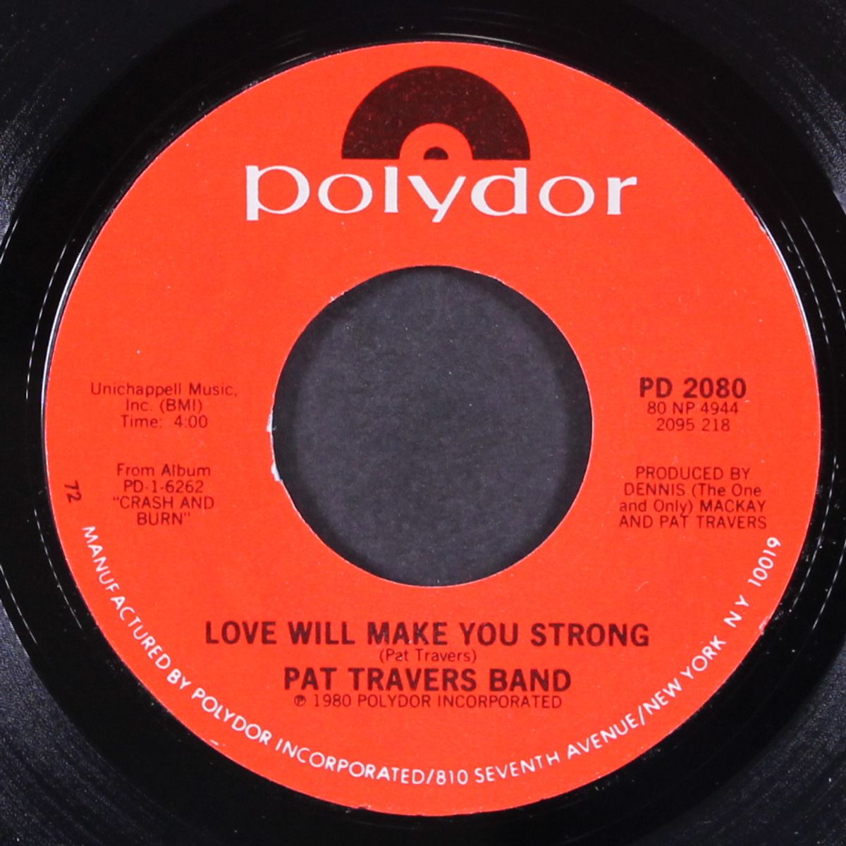 is this love / love will make you strong by PAT TRAVERS