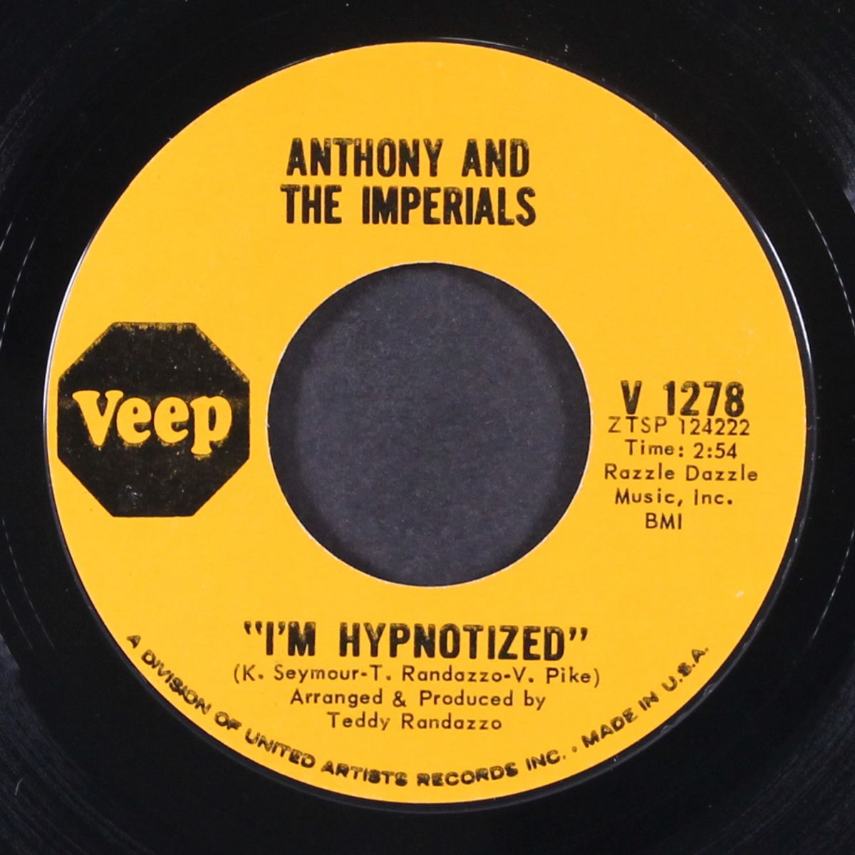 i'm hypnotized / hungry heart by ANTHONY & IMPERIALS