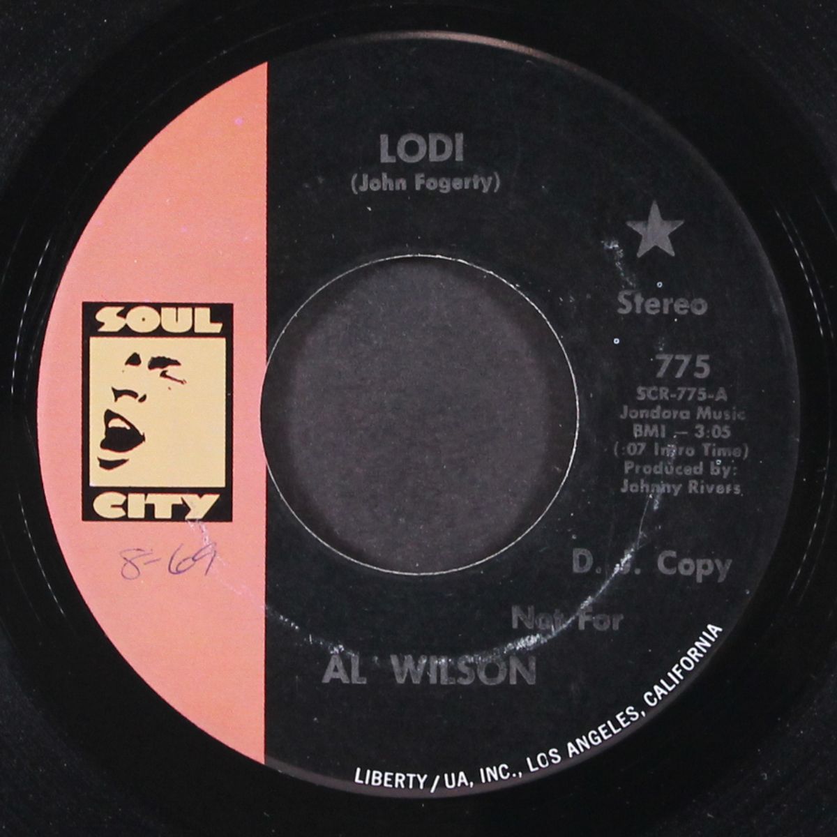 lodi / by the time i get to phoenix by AL WILSON