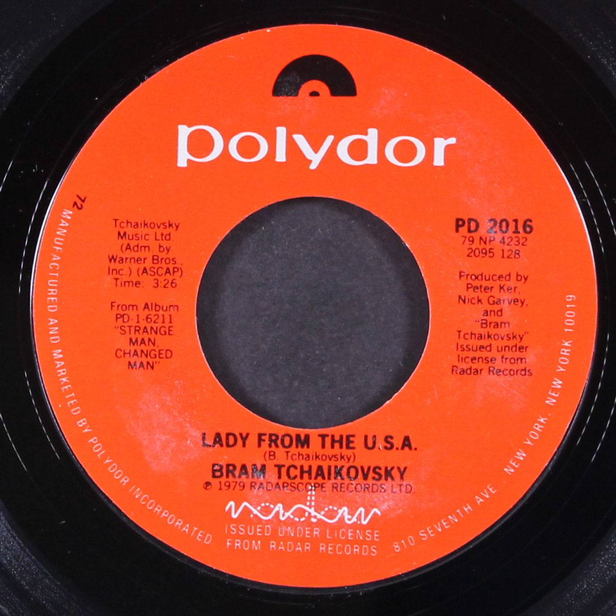 lady from the u.s.a. by BRAM TCHAIKOVSKY