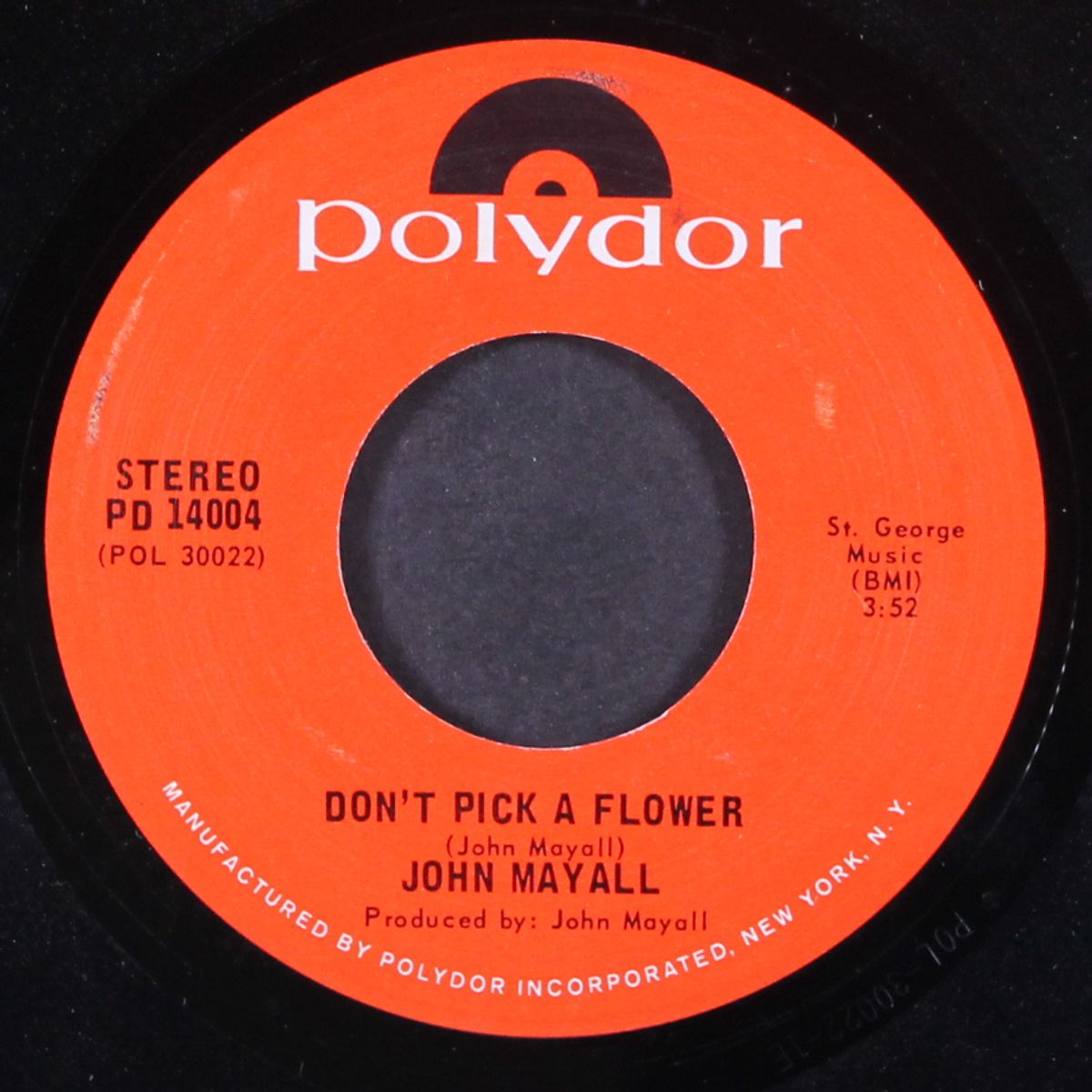 don't pick a flower / don't waste my time by JOHN MAYALL