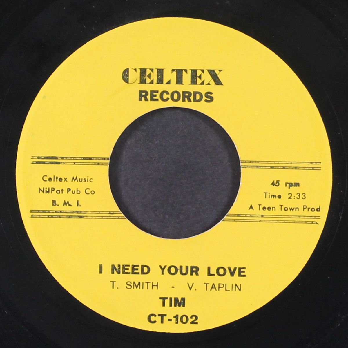 i need your love / my side of the track by TIM