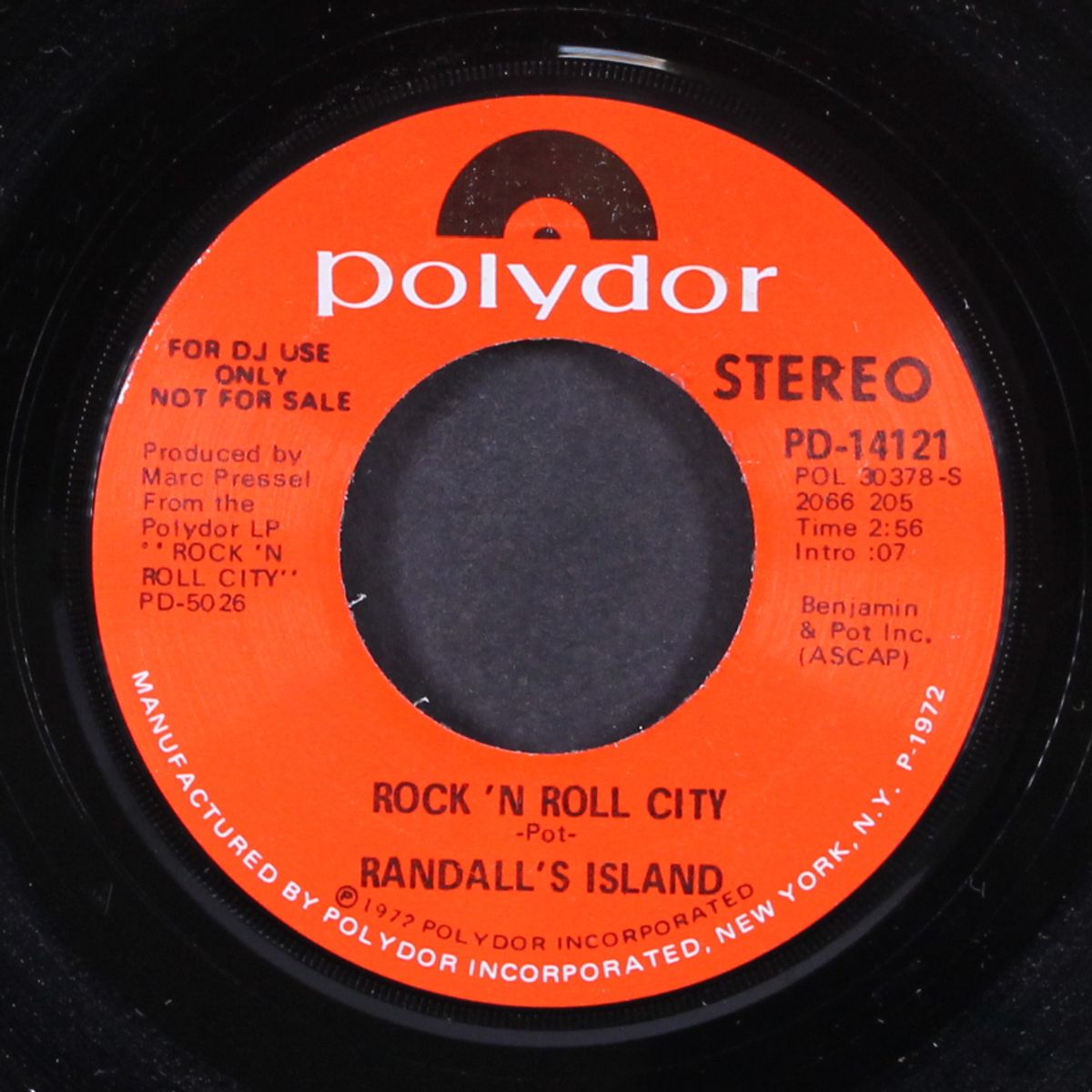 rock 'n roll city / mono by RANDALL'S ISLAND