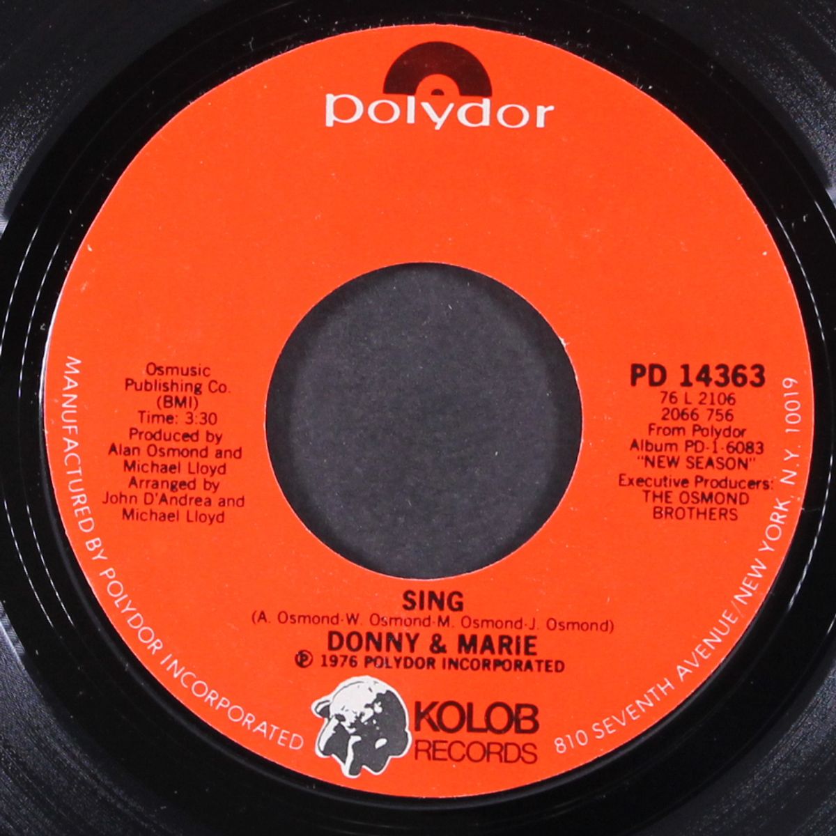 ain't nothing like the real thing / mono by DONNY & MARIE OSMOND