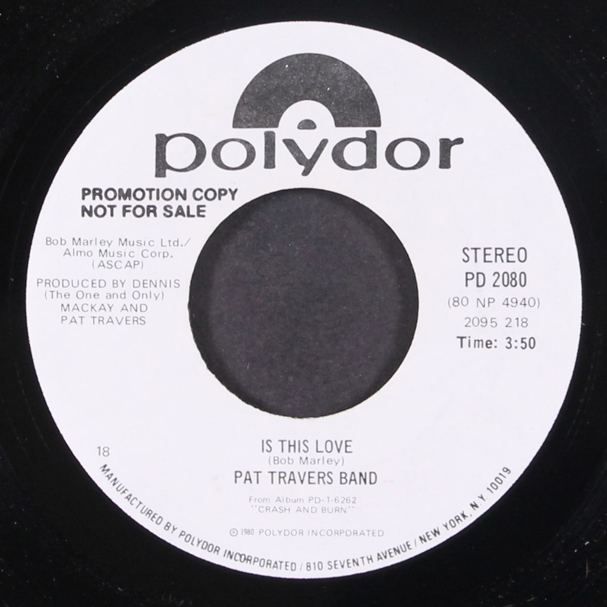 is this love / same by PAT TRAVERS