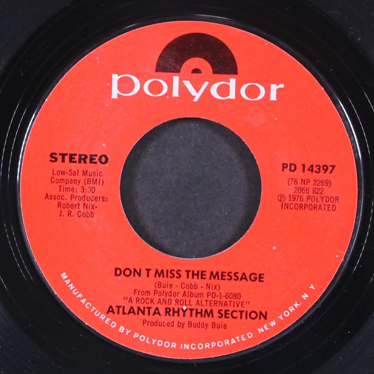 don't miss the message by ATLANTA RHYTHM SECTION