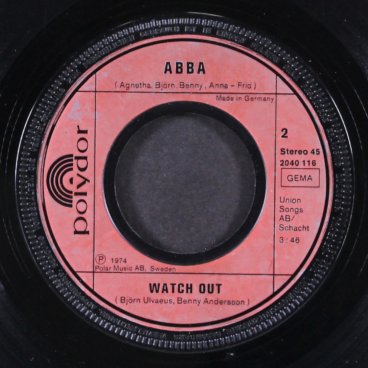 waterloo / watch out by ABBA