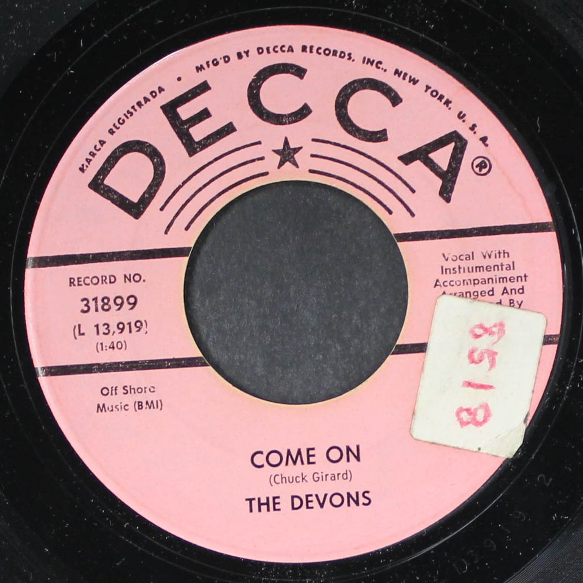 come on / a little extra effort by DEVONS
