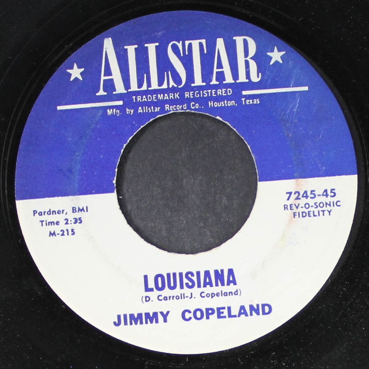 louisiana / look in the mirror by JIMMY COPELAND
