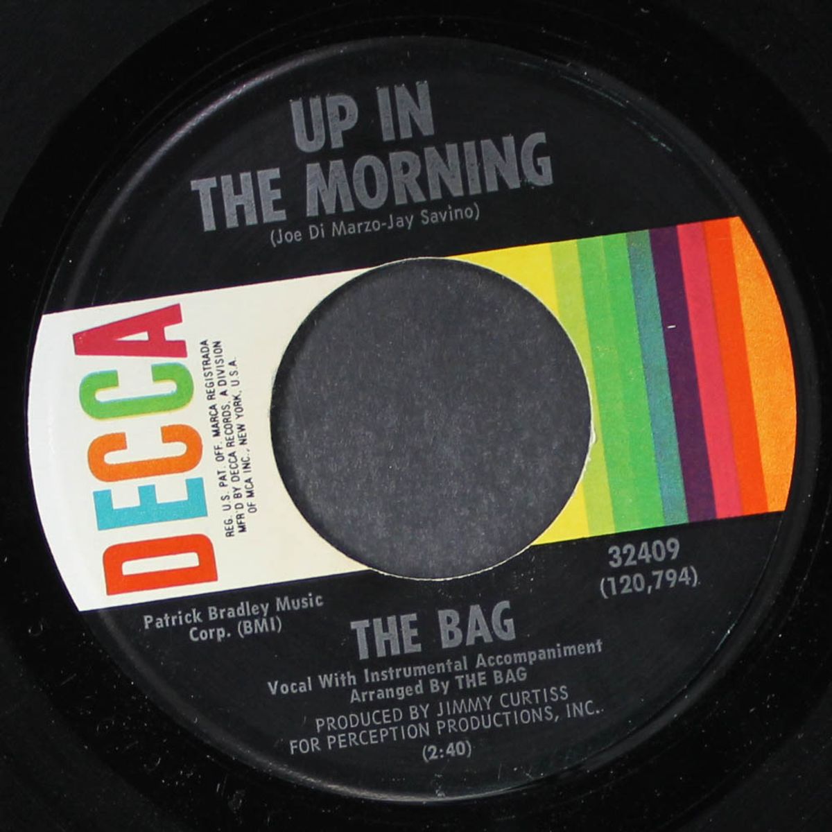 up in the morning / down and out by BAG