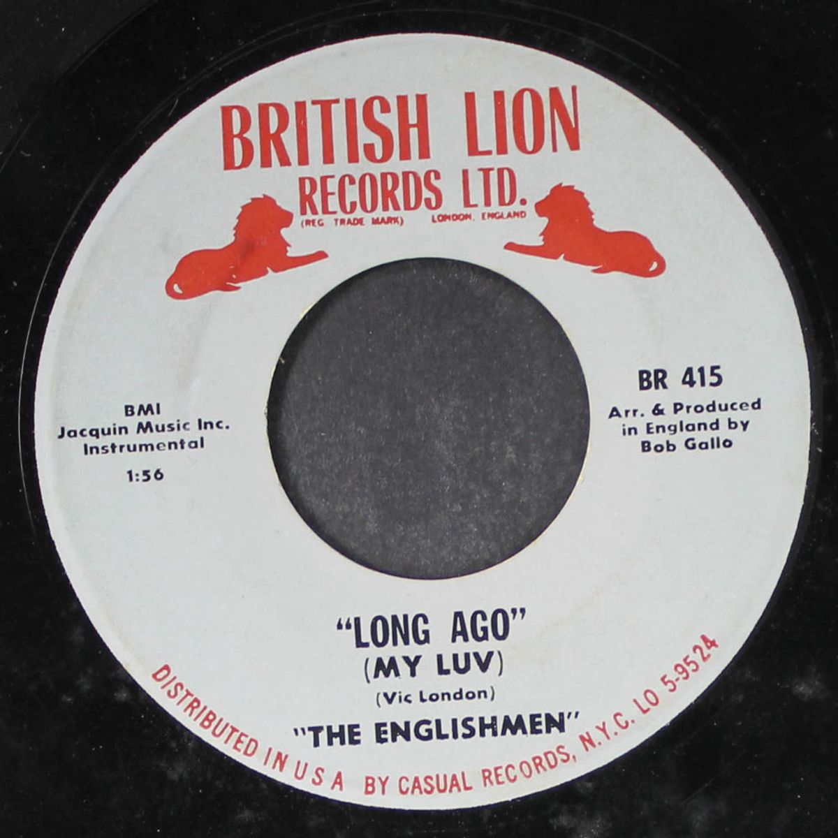 i saw you cry / long ago by ENGLISHMEN