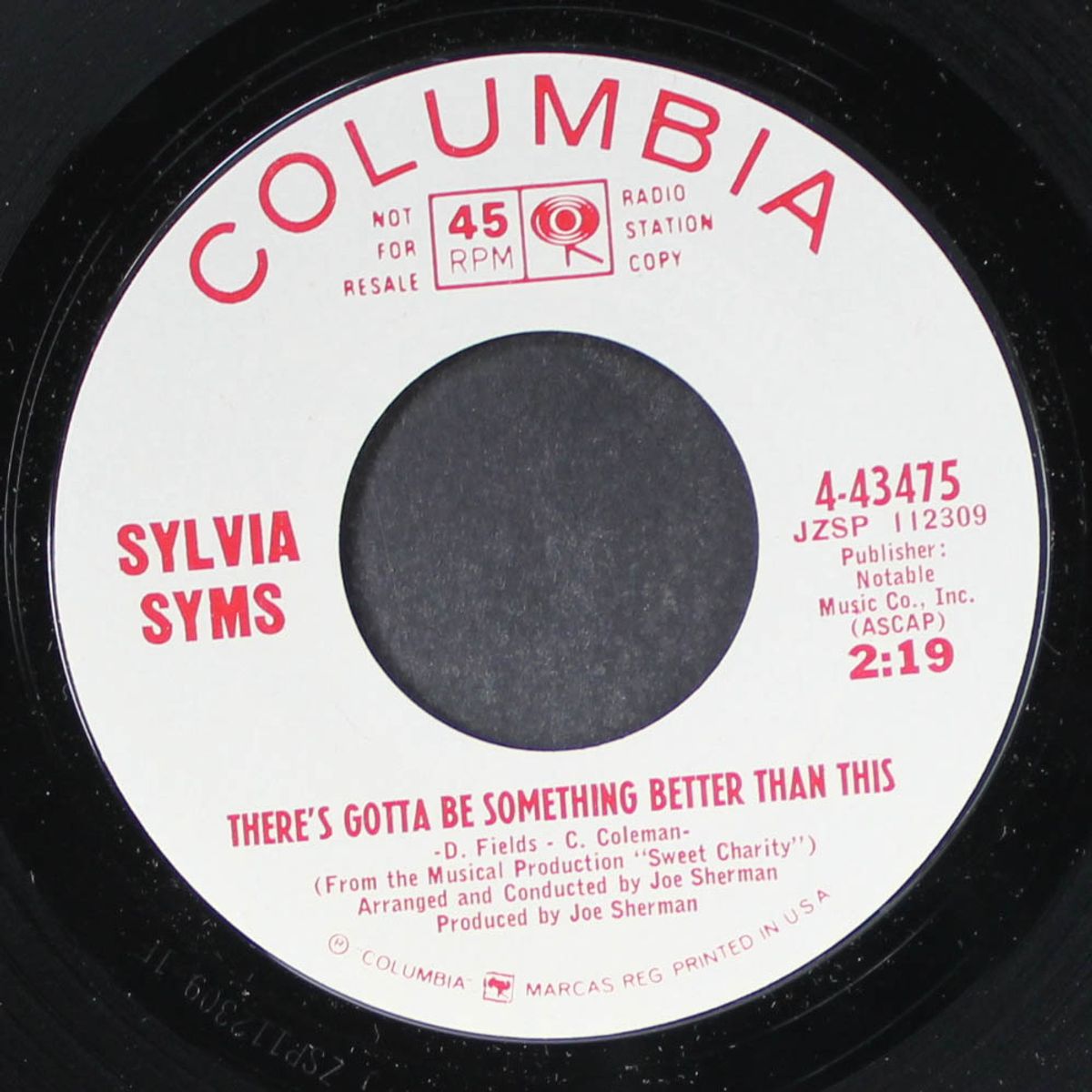 poor everybody else / there's gotta be something better than this by SYLVIA SYMS