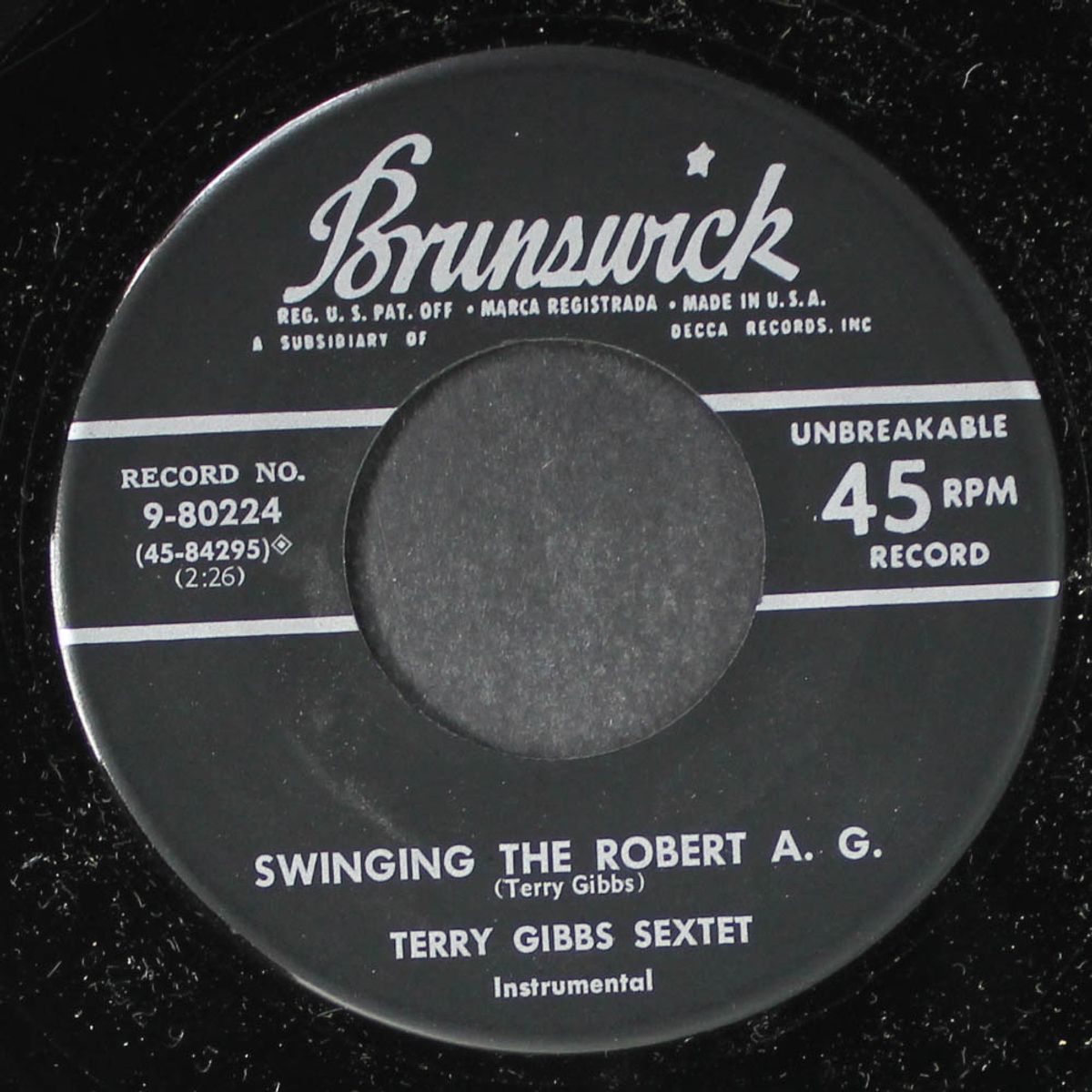 i may be wrong / swinging the robert a.g. by TERRY GIBBS