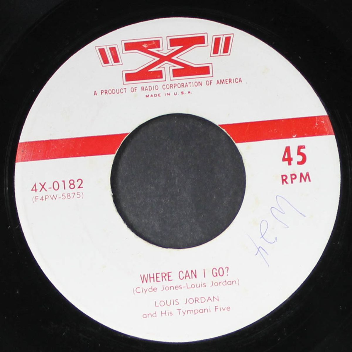 chicken back / where can i go by LOUIS JORDAN