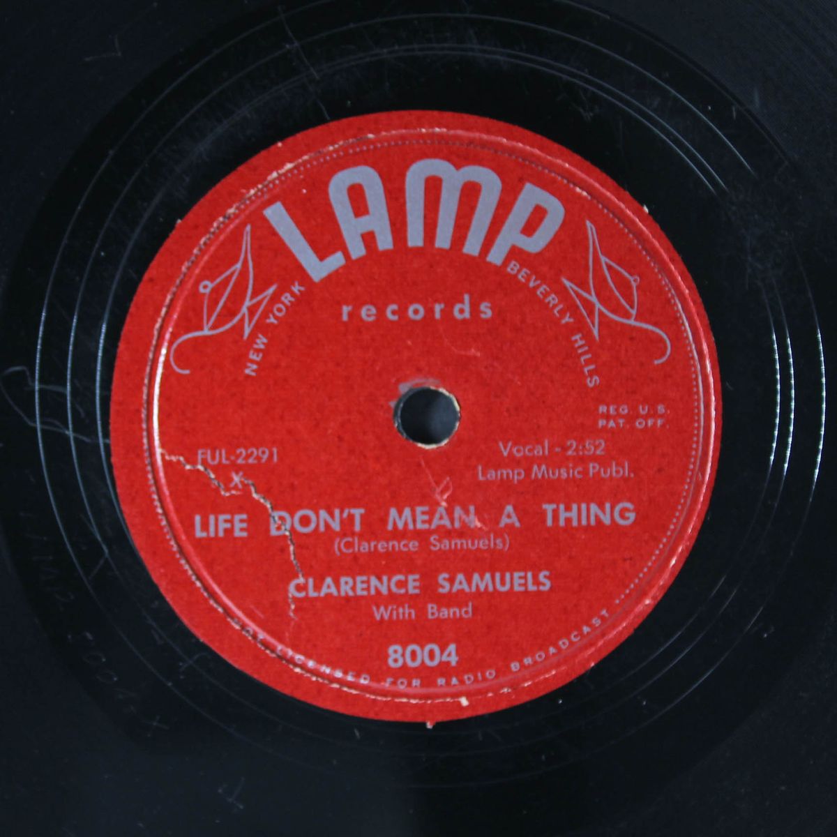 crazy with the heat / life don't mean a thing by CLARENCE SAMUELS