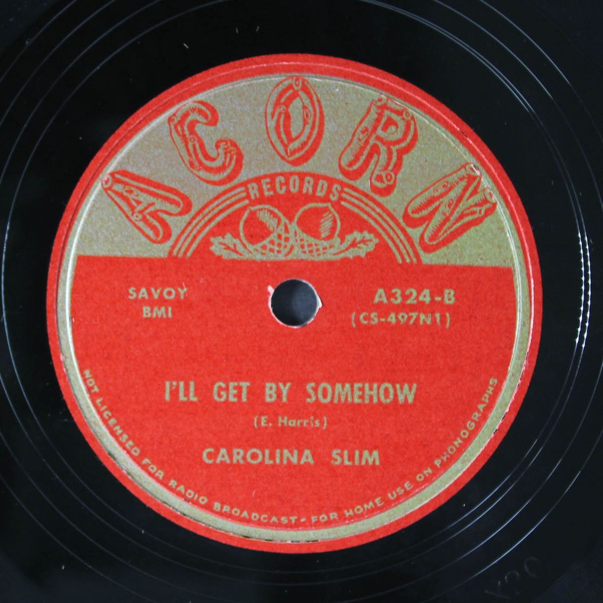 rag mama / i'll get by somehow by CAROLINA SLIM