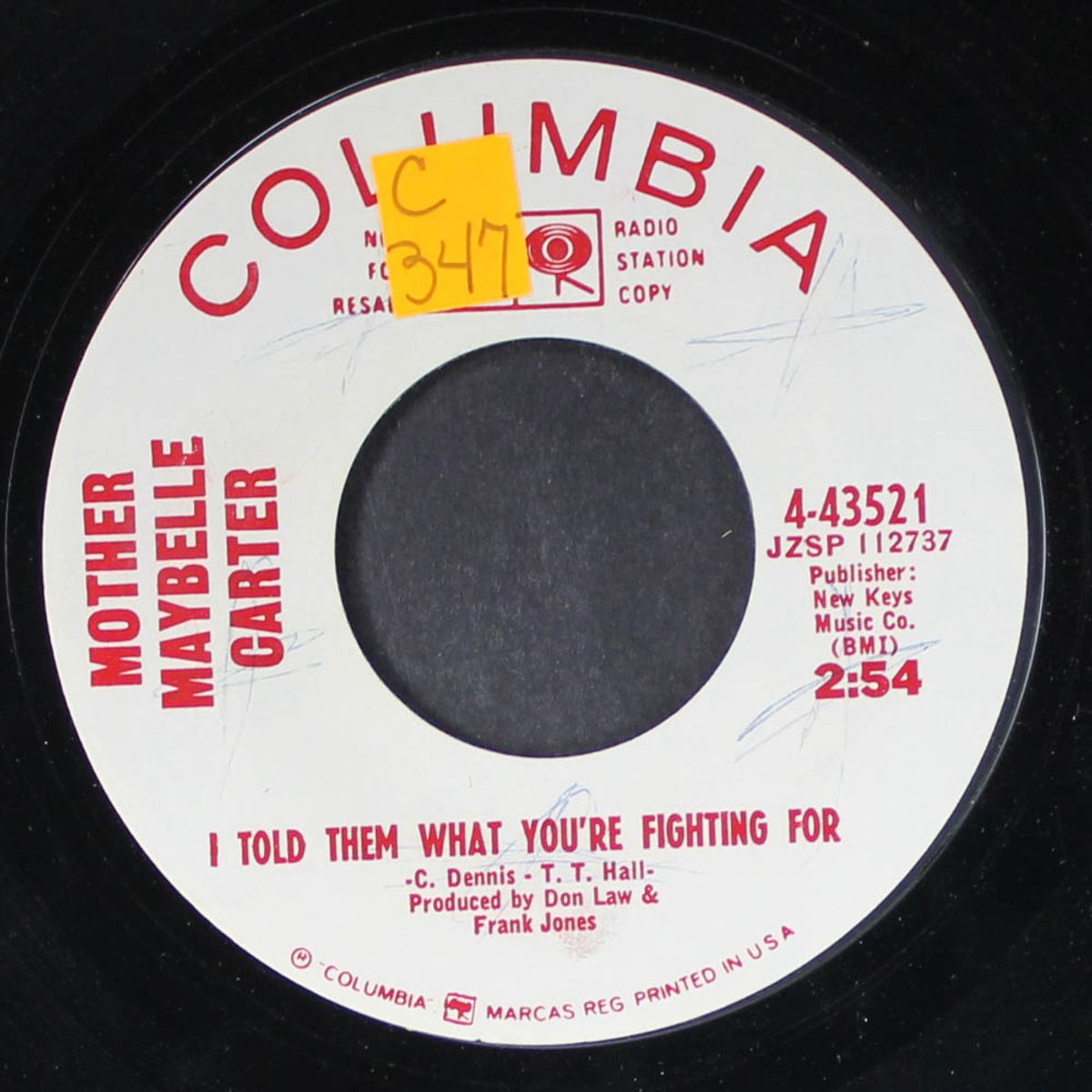 san antonio rose by MOTHER MAYBELLE CARTER