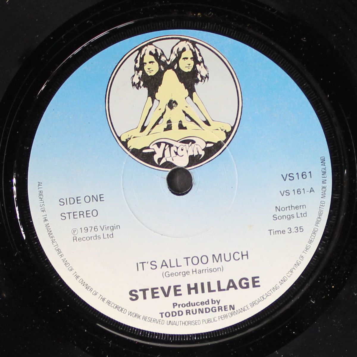 it's all too much by STEVE HILLAGE