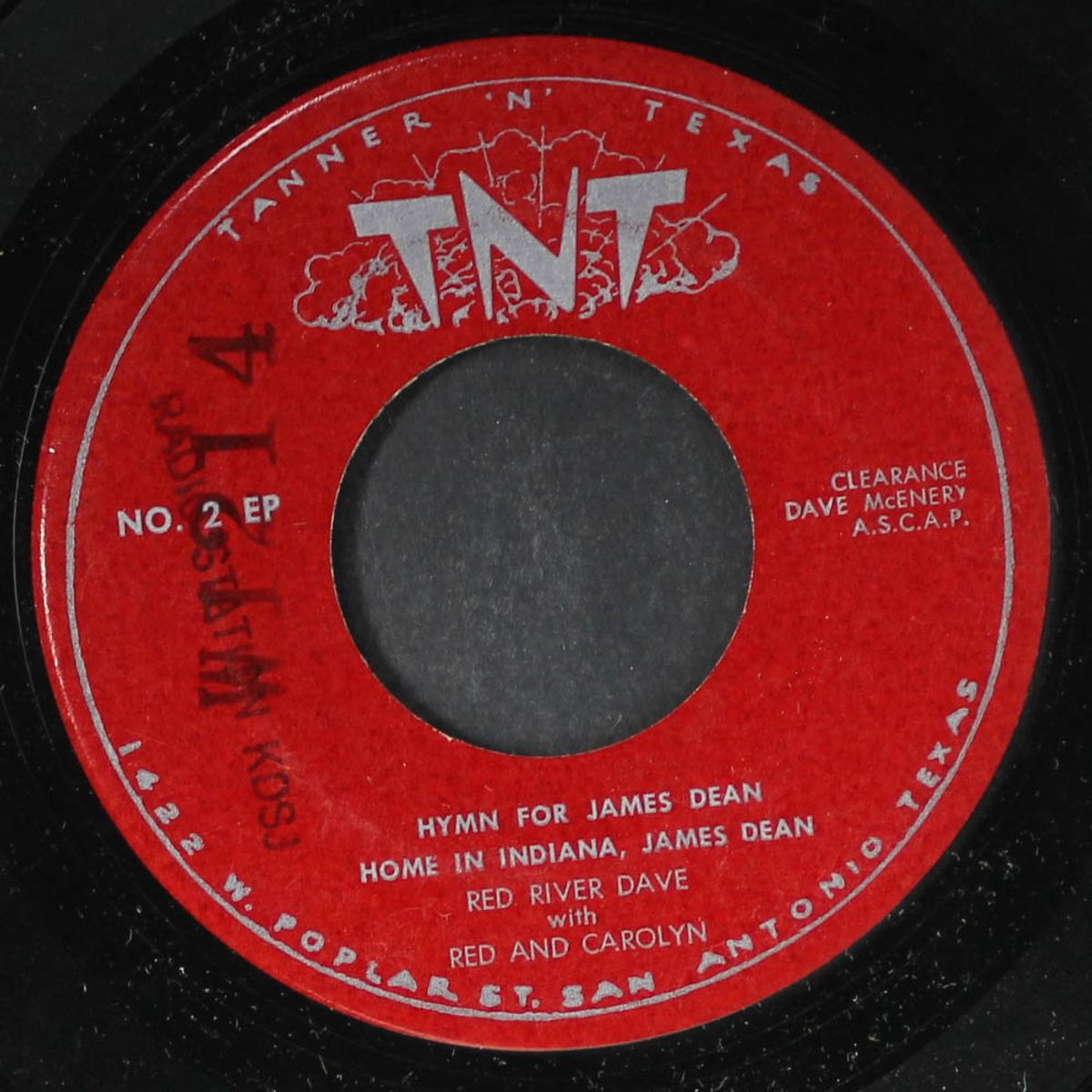 james dean album by RED RIVER DAVE